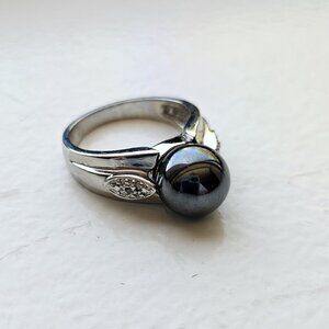 Hematite Bead Ring